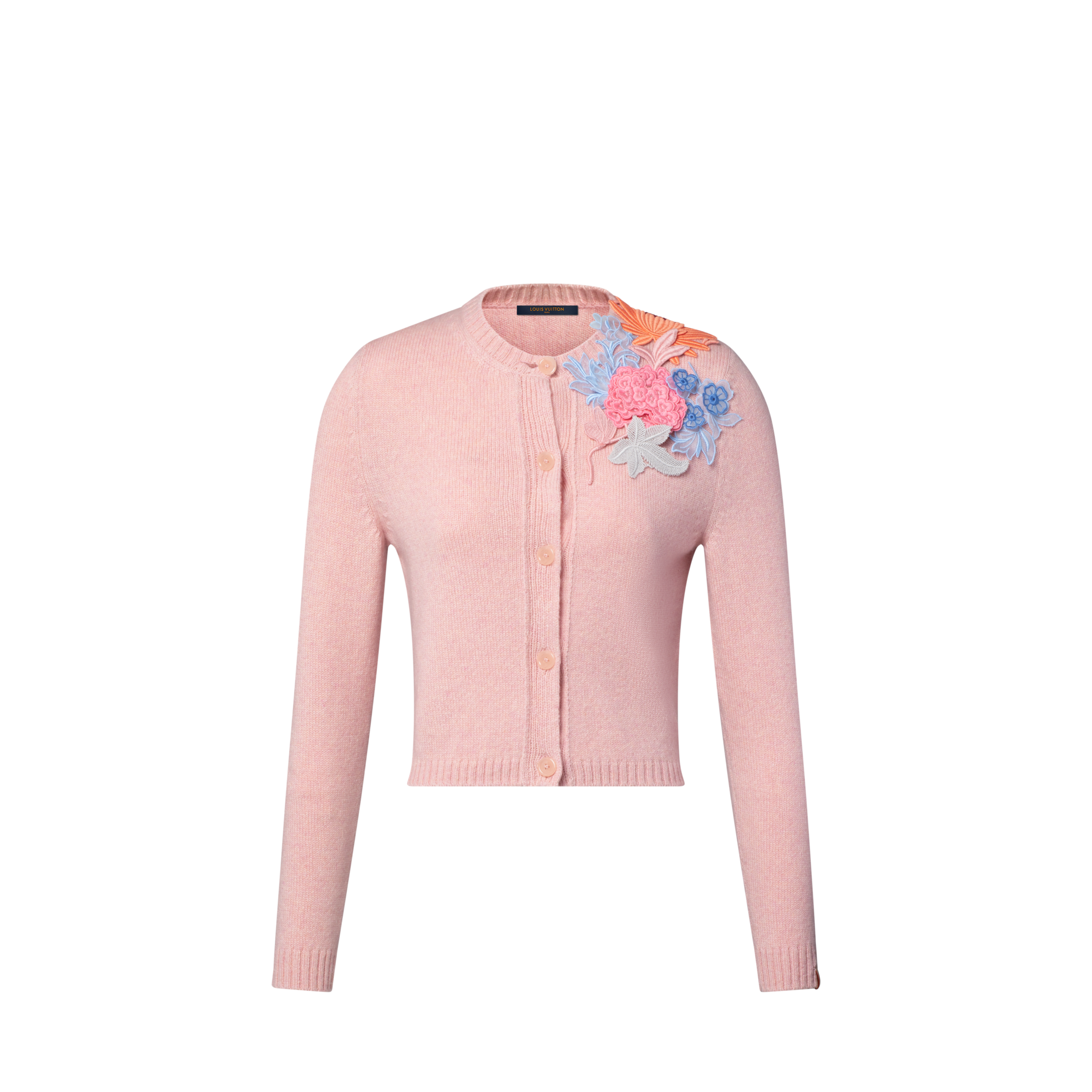 Floral Detail Cardigan - Ready-to-Wear 1AK0XV | LOUIS VUITTON